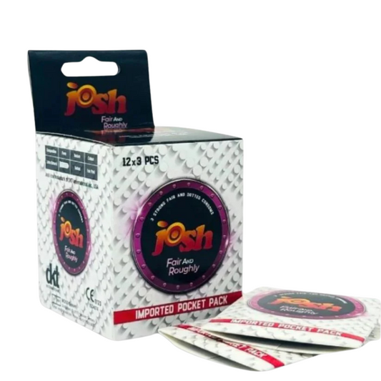 JOSH Fair and Roughly Condoms Complete Box 48 Condoms